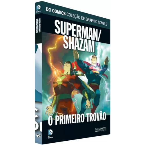 DC Comics Coleção de Graphic Novels Vol. 70 - Superman/Shazam: O Primeiro Trovão - Eaglemoss
