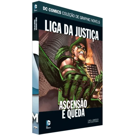 DC Comics Coleção de Graphic Novels Vol. 71 - Liga da Justiça: Ascensão e Queda - Eaglemoss