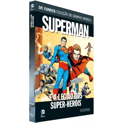 DC Comics Coleção de Graphic Novels Vol. 75 - Superman e a Legião de Super-Heróis - Eaglemoss