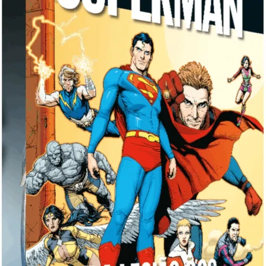 DC Comics Coleção de Graphic Novels Vol. 75 - Superman e a Legião de Super-Heróis - Eaglemoss