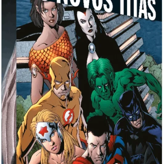 DC Comics Coleção de Graphic Novels Vol. 76 - Os Novos Titãs - O Futuro Começa Agora - Eaglemoss