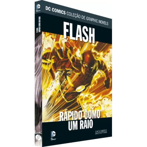 DC Comics Coleção de Graphic Novels Vol. 78 - Flash: Rápido Como Um Raio - Eaglemoss