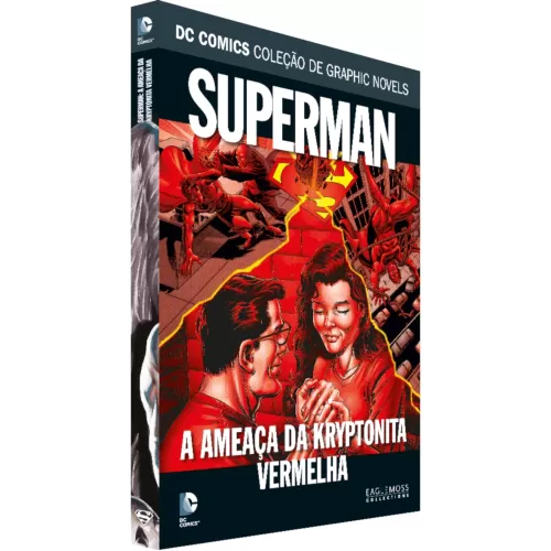 DC Comics Coleção de Graphic Novels Vol. 79 - Superman: A Ameaça da Kryptonita Vermelha - Eaglemoss