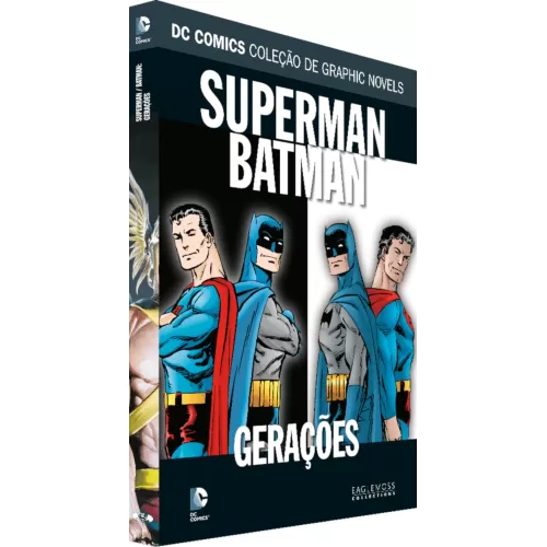 DC Comics Coleção de Graphic Novels Vol. 81 - Superman/Batman: Gerações - Eaglemoss