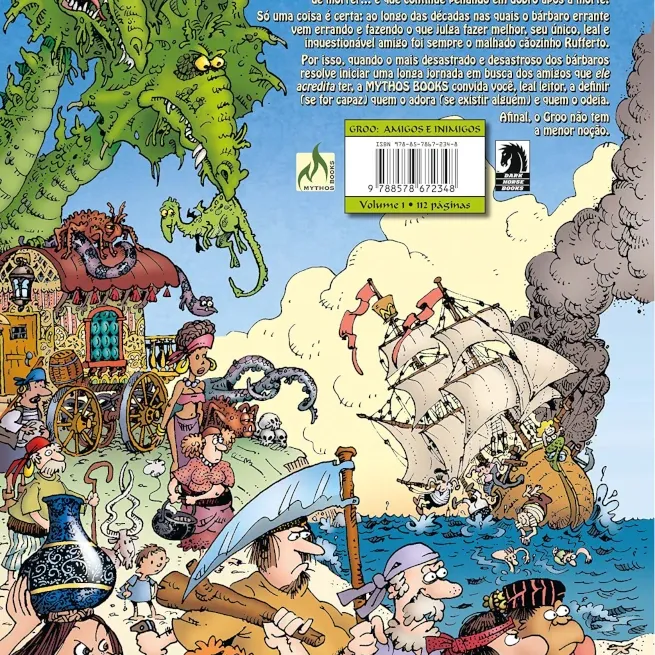 Groo Amigos e Inimigos - Vol. 01