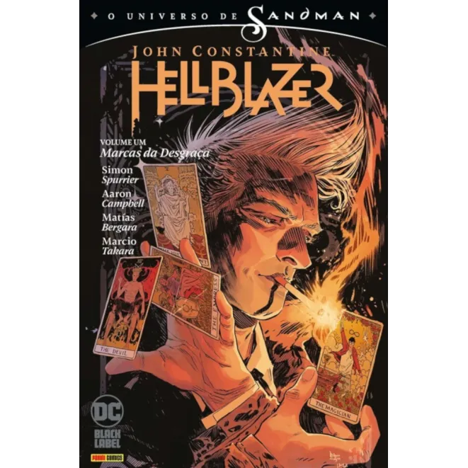 Universo de Sandman, O - John Constantine Hellblazer Vol. 01 Universo de Sandman, O - John Constantine Hellblazer Vol. 01
