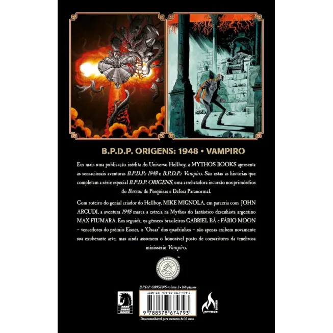 HellBoy Apresenta: B.P.D.P. Origens: 1948 - Vampiro