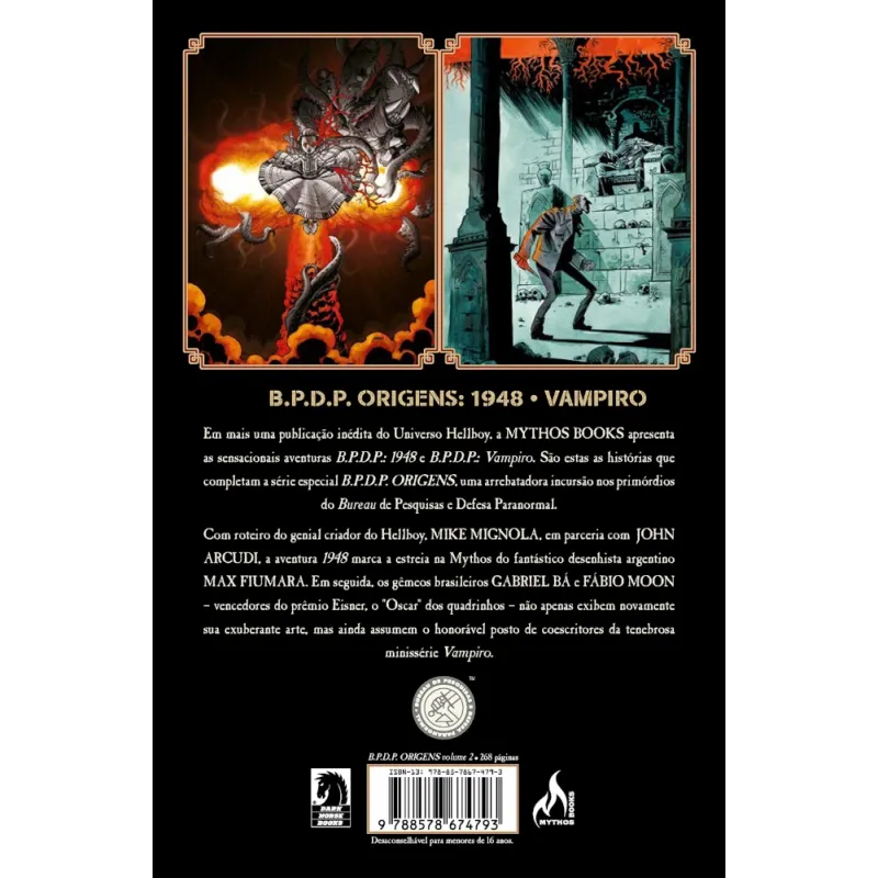 HellBoy Apresenta: B.P.D.P. Origens: 1948 - Vampiro HellBoy Apresenta: B.P.D.P. Origens: 1948 - Vampiro