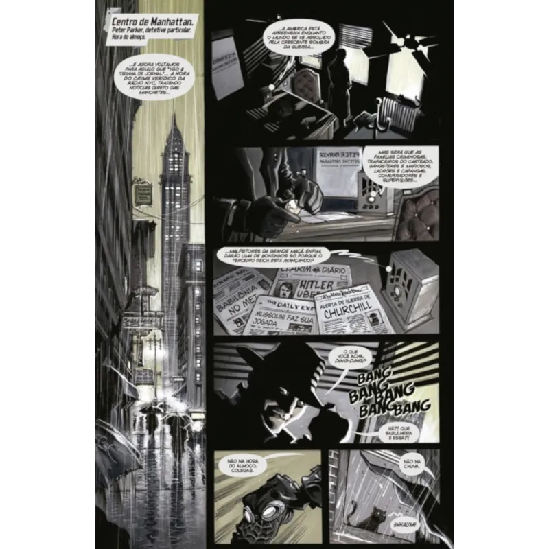 Homem-Aranha Noir - Crepúsculo na Babilônia Homem-Aranha Noir - Crepúsculo na Babilônia
