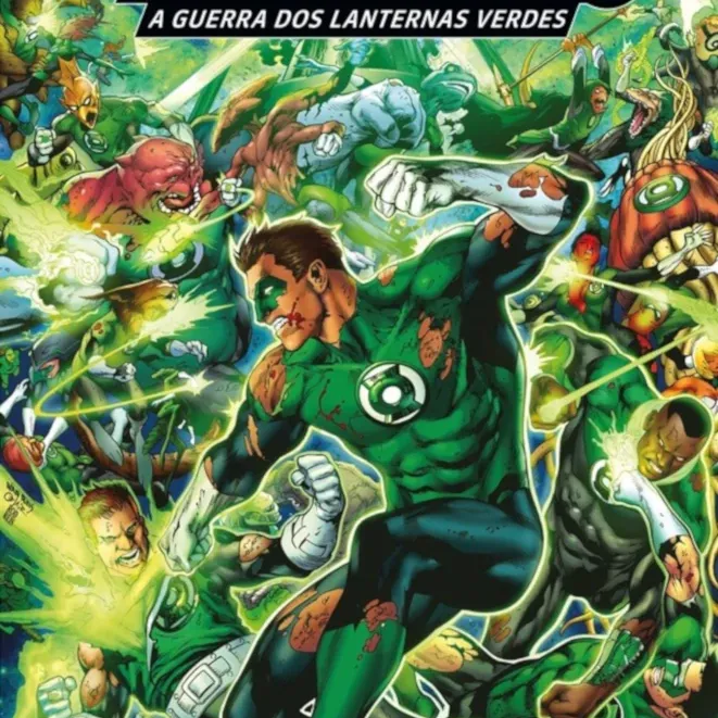 Lanterna Verde: A Guerra dos Lanternas Verdes - DC Deluxe