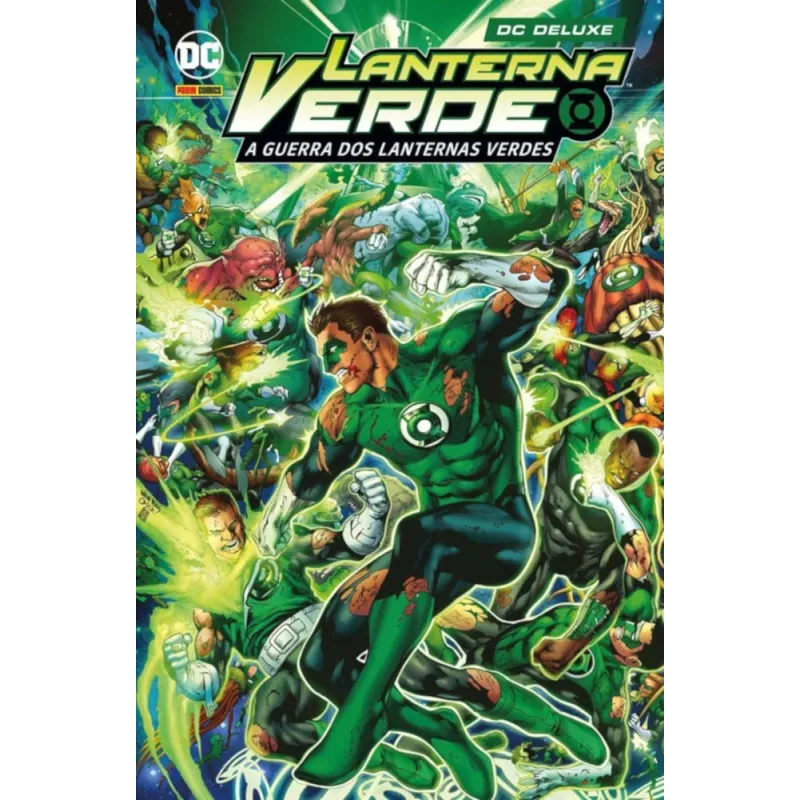 Lanterna Verde: A Guerra dos Lanternas Verdes - DC Deluxe