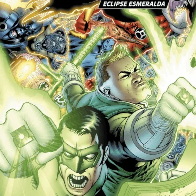 Lanterna Verde - Eclipse Esmeralda - DC Deluxe