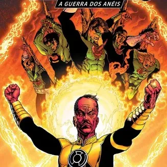 Lanterna Verde - A Guerra dos Anéis Vol. 01 - DC Deluxe 