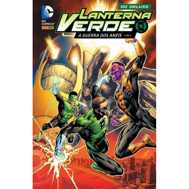 Lanterna Verde - A Guerra dos Anéis Vol. 02 - DC Deluxe