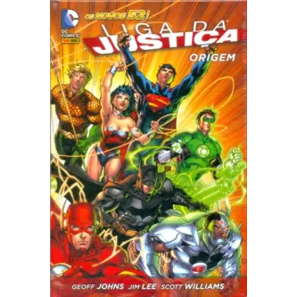 Liga da Justiça: Origem - Os Novos 52! Liga da Justiça: Origem - Os Novos 52!