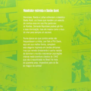 Mandrake - O Barão Kord, A Ilha dos Mortos-Vivos! Mandrake - O Barão Kord, A Ilha dos Mortos-Vivos!