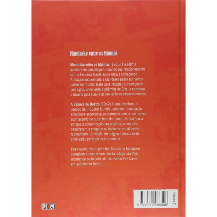 Mandrake - Mandrake Entre as Múmias Mandrake - Mandrake Entre as Múmias