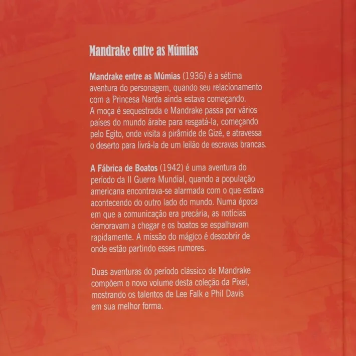 Mandrake - Mandrake Entre as Múmias Mandrake - Mandrake Entre as Múmias