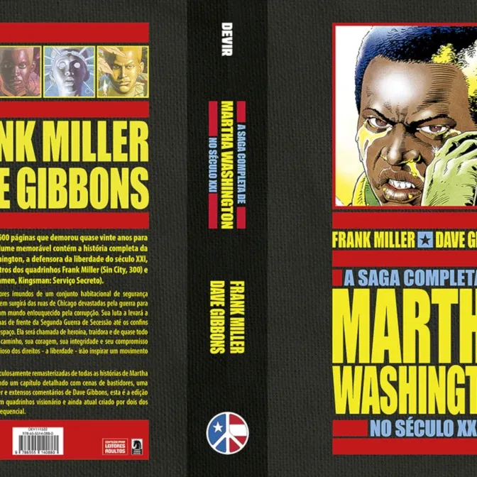 Saga Completa de Martha Washington no Século XXI, A + Botons