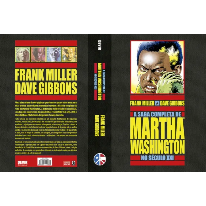 Saga Completa de Martha Washington no Século XXI, A + Botons Saga Completa de Martha Washington no Século XXI, A + Botons