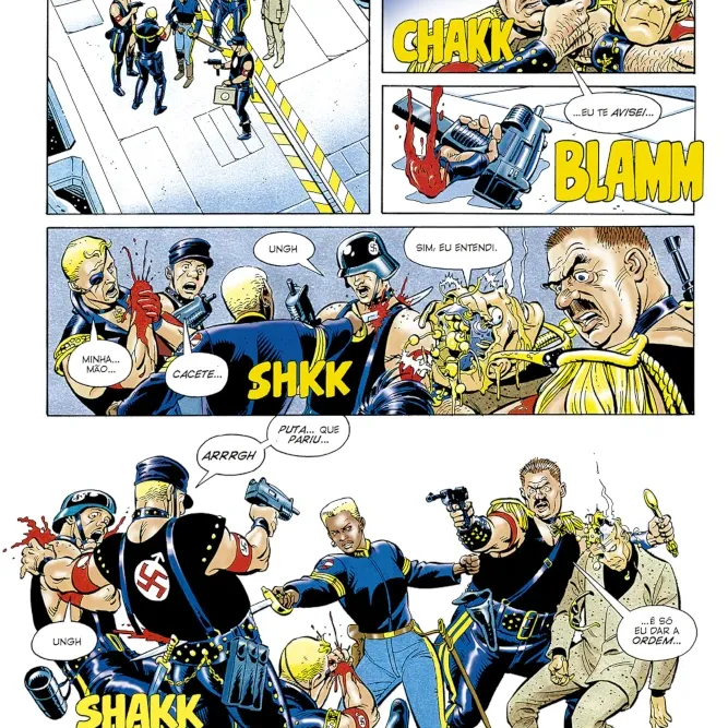 Saga Completa de Martha Washington no Século XXI, A + Botons