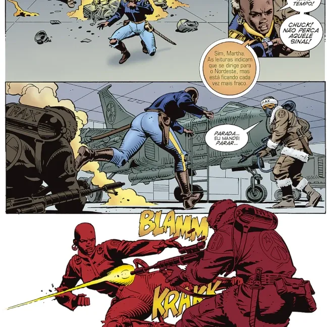 Saga Completa de Martha Washington no Século XXI, A + Botons