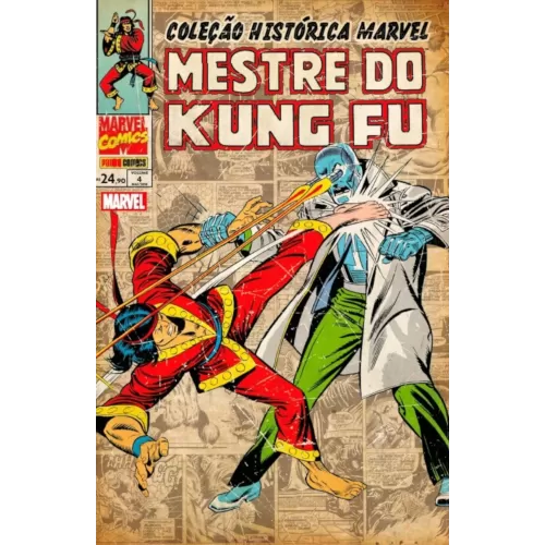 Coleção Histórica Marvel - Mestres do Kung Fu Vol. 04