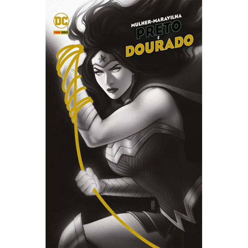 Mulher-Maravilha - Preto E Dourado Mulher-Maravilha - Preto E Dourado
