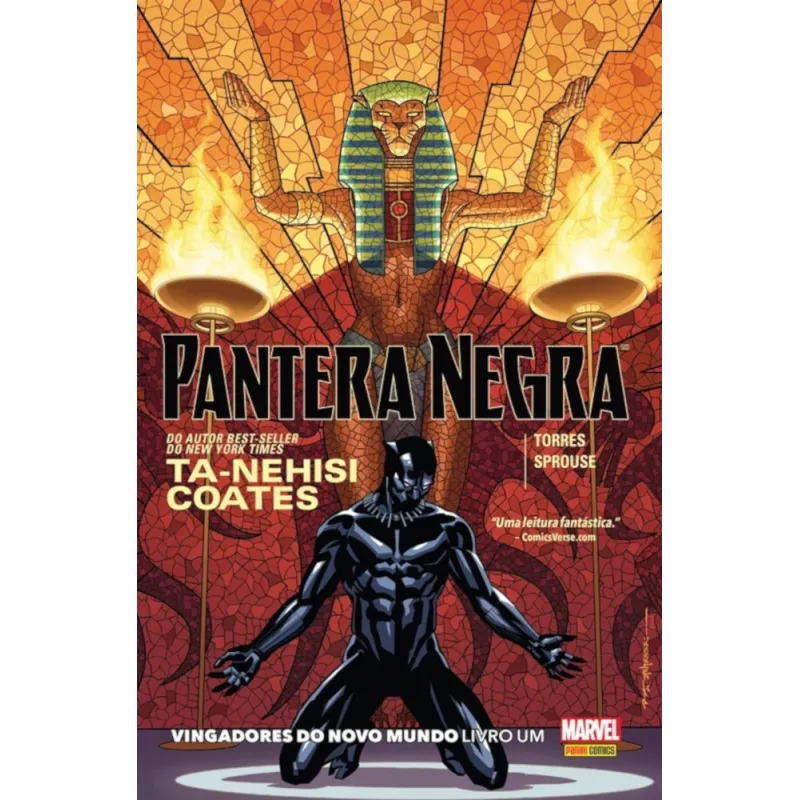 Pantera Negra - Vingadores do Novo Mundo - Livro Um