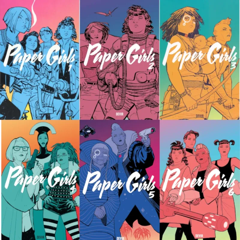 Paper Girls - Vols. 01, 02, 03, 04, 05 e 06 Paper Girls - Vols. 01, 02, 03, 04, 05 e 06