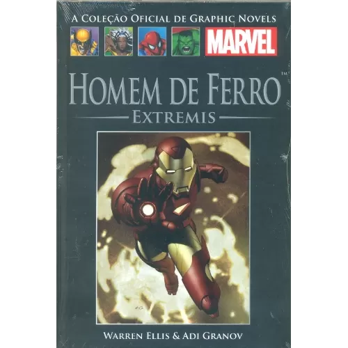 Coleção Oficial de Graphic Novels Marvel, A - Vol. 43 - Homem de Ferro - Extremis - Salvat