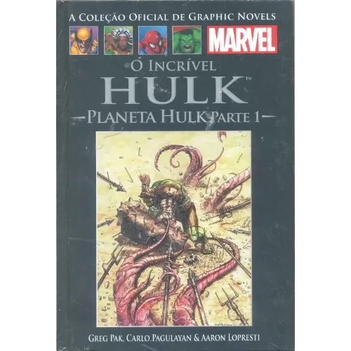 Coleção Oficial de Graphic Novels Marvel, A - Vol. 46 - O Incrivel Hulk - Planeta Hulk Parte 1 - Salvat