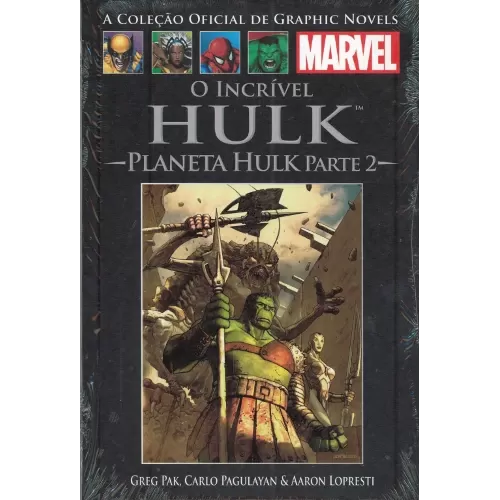 Coleção Oficial de Graphic Novels Marvel, A - Vol. 47 - O Incrivel Hulk - Planeta Hulk Parte 2 - Salvat