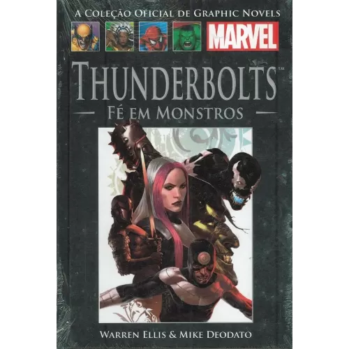 Coleção Oficial de Graphic Novels Marvel, A - Vol. 57 - Thunderbolts - Fé em Monstros - Salvat
