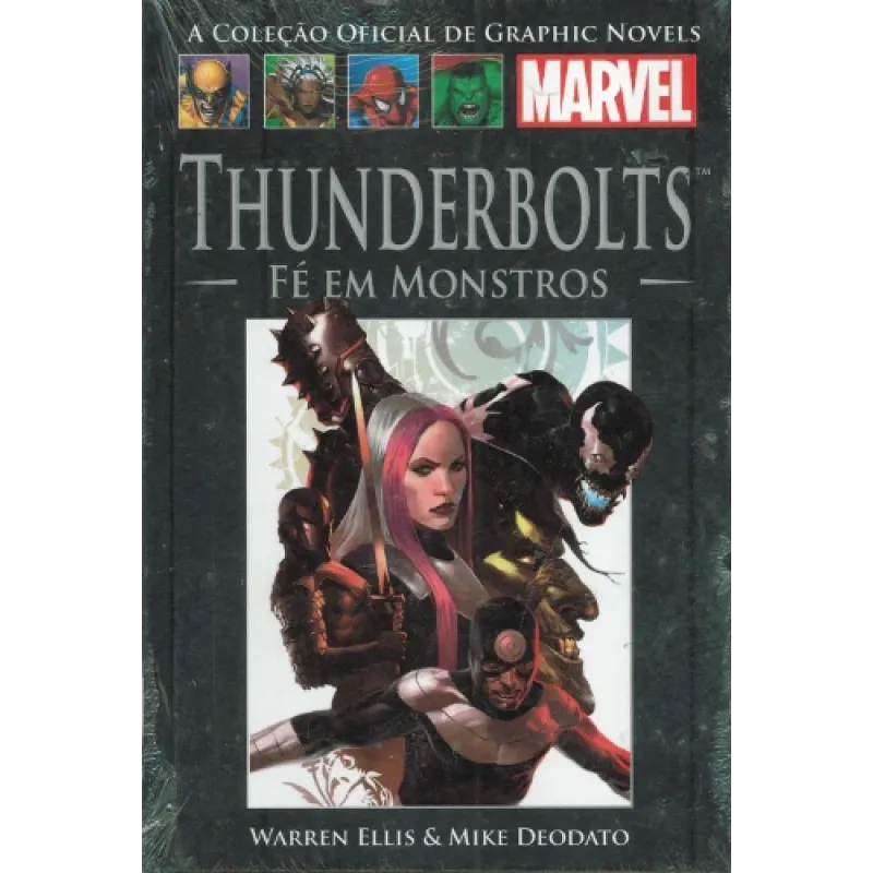 Coleção Oficial de Graphic Novels Marvel, A - Vol. 57 - Thunderbolts - Fé em Monstros - Salvat