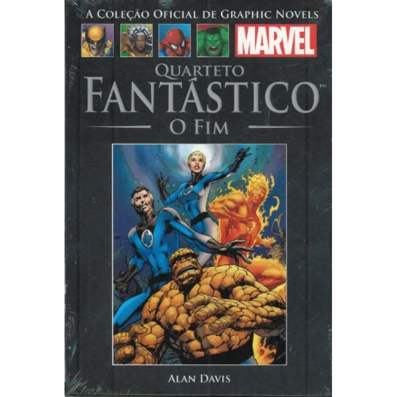 Coleção Oficial de Graphic Novels Marvel, A - Vol. 48 - Quarteto Fantástico - O Fim - Salvat