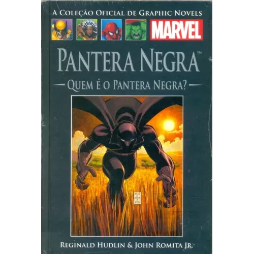 Coleção Oficial de Graphic Novels Marvel, A - Vol. 38 - Pantera Negra - Quem é o Pantera Negra? - Salvat