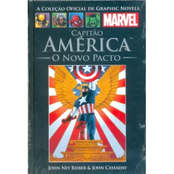 Coleção Oficial de Graphic Novels Marvel, A - Vol. 27 - Capitão América - O Novo Pacto - Salvat Coleção Oficial de Graphic Novels Marvel, A - Vol. 27 - Capitão América - O Novo Pacto - Salvat
