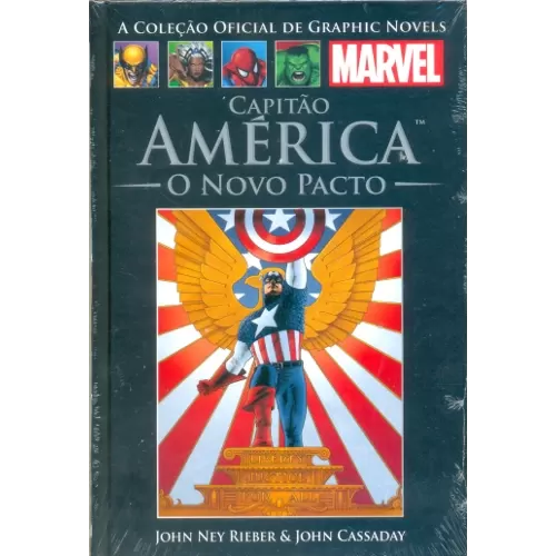 Coleção Oficial de Graphic Novels Marvel, A - Vol. 27 - Capitão América - O Novo Pacto - Salvat