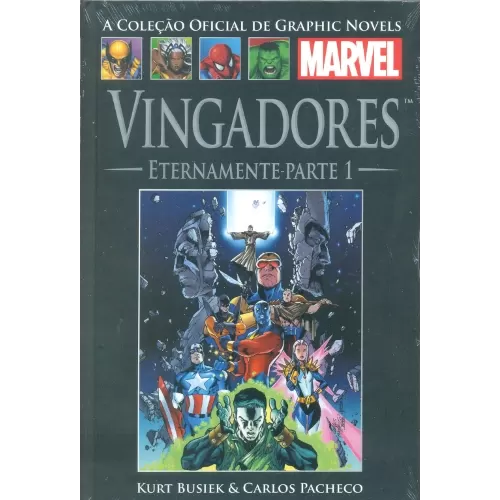 Coleção Oficial de Graphic Novels Marvel, A - Vol. 14 - Vingadores - Eternamente Parte 1 - Salvat