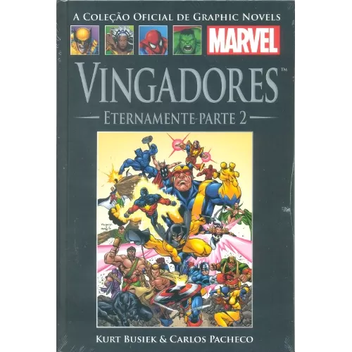 Coleção Oficial de Graphic Novels Marvel, A - Vol. 15 - Vingadores - Eternamente Parte 2 - Salvat