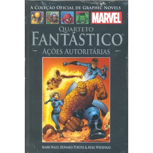 Coleção Oficial de Graphic Novels Marvel, A - Vol. 31 - Quarteto Fantástico - Ações Autoritárias - Salvat
