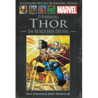 Coleção Oficial de Graphic Novels Marvel, A - Vol. 16 - O Poderoso Thor - Em Busca dos Deuses - Salvat Coleção Oficial de Graphic Novels Marvel, A - Vol. 16 - O Poderoso Thor - Em Busca dos Deuses - Salvat