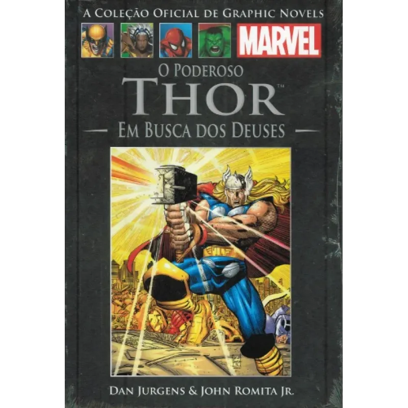 Coleção Oficial de Graphic Novels Marvel, A - Vol. 16 - O Poderoso Thor - Em Busca dos Deuses - Salvat