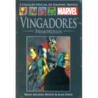 Coleção Oficial de Graphic Novels Marvel, A - Vol. 61 - Vingadores Primordiais - Salvat Coleção Oficial de Graphic Novels Marvel, A - Vol. 61 - Vingadores Primordiais - Salvat