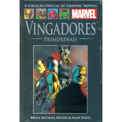 Coleção Oficial de Graphic Novels Marvel, A - Vol. 61 - Vingadores Primordiais - Salvat