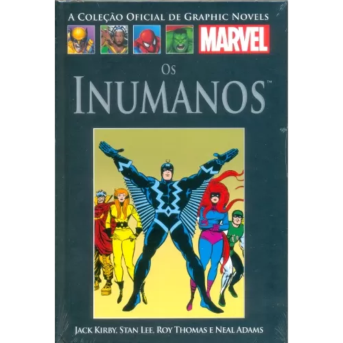 Coleção Oficial de Graphic Novels Marvel, A - Clássicos X - Os Inumanos - Salvat