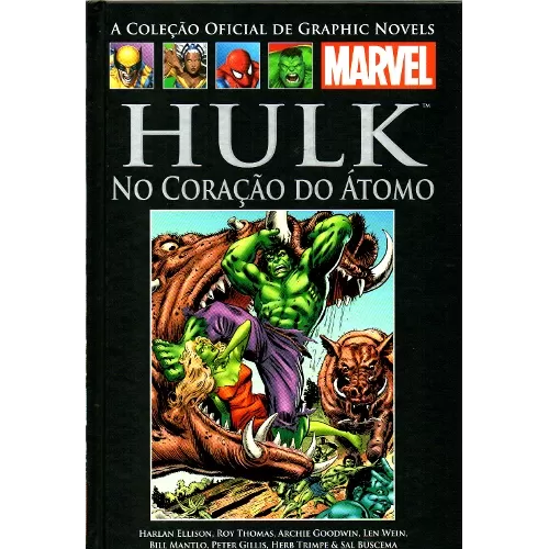 Coleção Oficial de Graphic Novels Marvel, A - Clássicos XXII - Hulk: No Coração do Átomo - Salvat