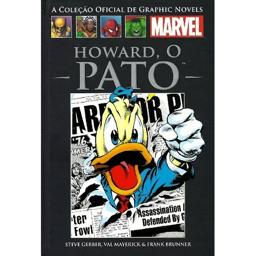 Coleção Oficial de Graphic Novels Marvel, A - Clássicos XXIX - Howard, O Pato - Salvat