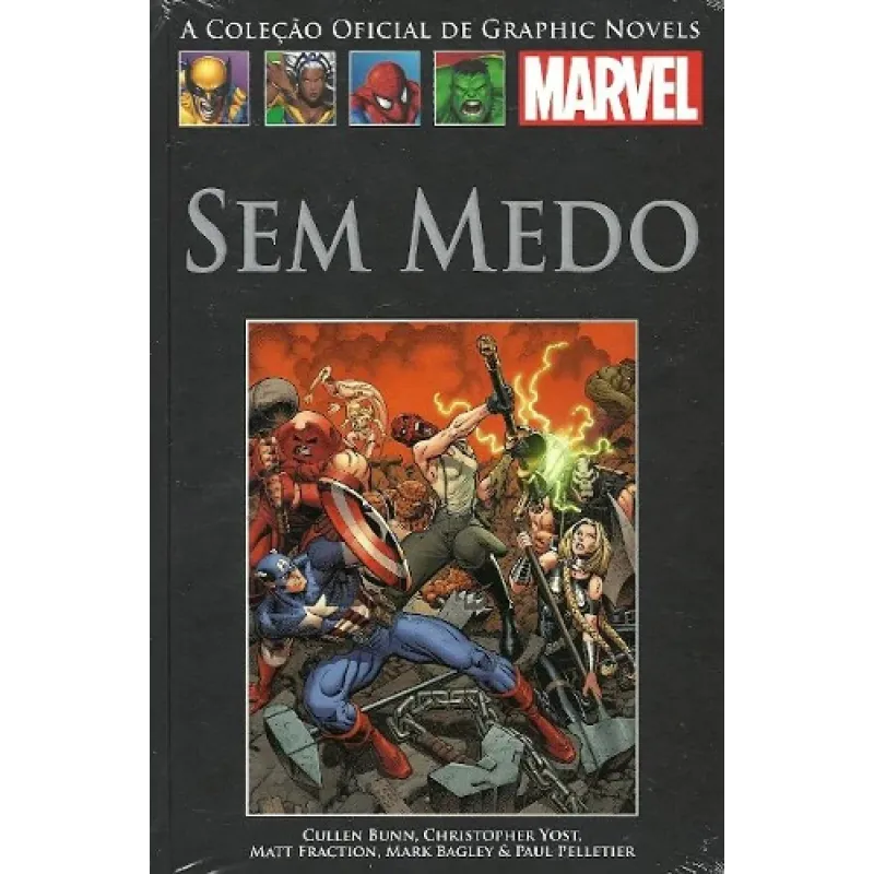 Coleção Oficial de Graphic Novels Marvel, A - Vol. 76 - Sem Medo Parte Um - Salvat